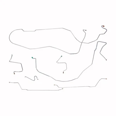 Chevrolet Impala 1967-68 techo rígido I6 kit completo de línea de freno de tambor eléctrico OE Foto 1 de 4