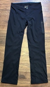 Columbia Omni-Shield Advanced Women’s Snap/zip Straight Black Pants Sz 2 34” L - Picture 1 of 8