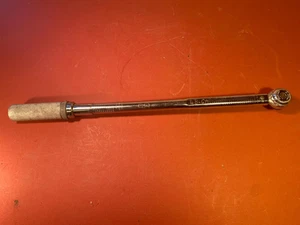 Snap-On QJR-3250 chiave dinamometrica tipo clic 1/2" 50-250 libbre USA vintage - Foto 1 di 11