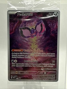 Pecharunt 129 Pokemon Center Black Star SVP Promo Pokémon TCG - SEALED - Picture 1 of 2