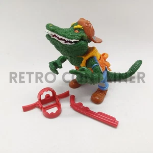 TMNT Teenage Mutant Ninja Turtles Vintage - 1989 Leatherhead Complete Figure - Picture 1 of 1