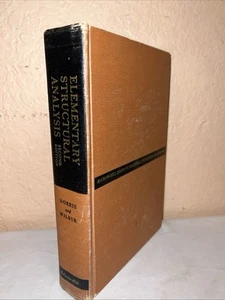 Mcgraw Hill Elementary Structural Analysis by Charles H. Norris 2nd Edition 1960 - Picture 1 of 22