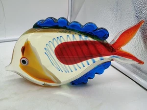 Murano mundgeblasen Kunstglas Fisch - Bild 1 von 13