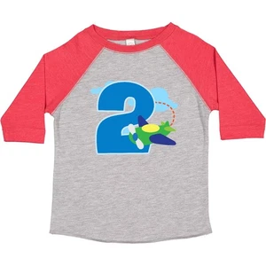Camiseta Inktastic 2º Cumpleaños Avión Niños 2 Años Niño Feliz Dos Soy Grande - Imagen 1 de 11