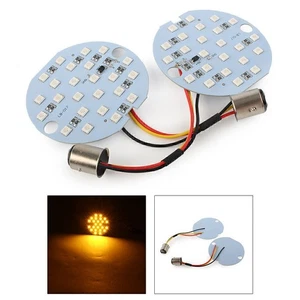 Enchufe base enchufe señal de giro/luces del panel de funcionamiento diurno Fit Harley 1157 BAY15d - Imagen 1 de 12