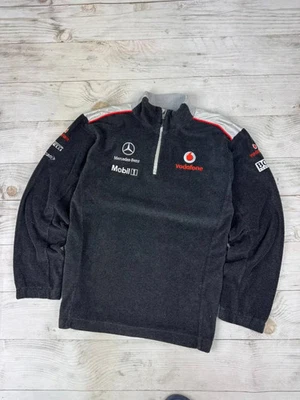 Mercedes Benz Racing Fleece Jacket Vodafone McLarren Men Size XL Gray - Image 1 of 4