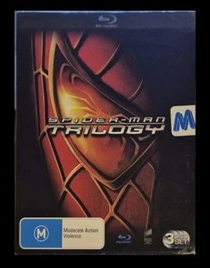 New & Sealed FREE POST π¦πΊ Spider-Man Trilogy 1 2 3 Region B Blu-ray Spiderman - Picture 1 of 2