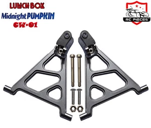 TAMIYA RC CW-01 LUNCH BOX MID NIGHT PUMPKIN CNC ALLOY FRONT LOWER SUSPENSION ARM - Picture 1 of 2
