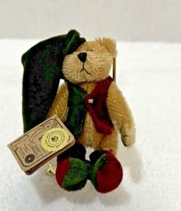 Boyds Bear 20th Anniversary Mohair Collection Elfwood Bearington mit Etikett - Bild 1 von 3