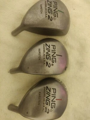 Ping Zing 2 Driver 1 Black, Red, Green Dot - Image 1 of 4