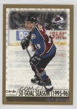 1999-00 O-Pee-Chee Magic Moments Joe Sakic (50 Goal Season (1995-96) #285.2 HOF