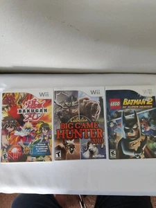 Lego Batman 2, Cabela's big game hunter 2010, Bakugan - Picture 1 of 9