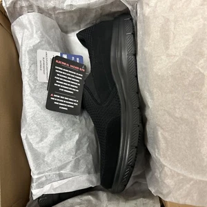 Skechers 77048/BBK Flex Advantage sr-MCALLEN, Black US Men 10 - Picture 1 of 7