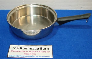 AMWAY QUEEN 8.5" SAUCE PAN ---- 18-8 stainless steel ---- made in USA - Picture 1 of 5