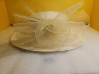 Nuevo Estilo Moda Sombrero Elegante Perla Mujeres Damas Sombrero Boda/Fiesta Redondo Foto 1 de 4