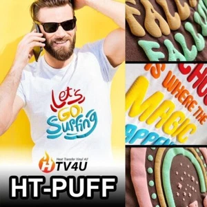 HT- Puff Heat Transfer Vinyl 20" x 5 Yards ***Free Shipping*** - Picture 1 of 42