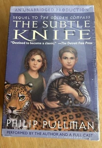 His Dark Materials Ser.: The Subtle Knife by Philip Pullman 8 Cassette Set - Picture 1 of 8