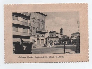 CIVITANOVA MARCHE CORSO UMBERTO E CHIESA PARROCCHIALE - cartolina nuova - Bild 1 von 2