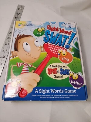 Sight Word SWAT! Sight Word Game from Learning Resources EUC 100% Complete - Image 1 of 4