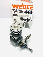Webra 61 Speed Heli Engine Vintage w/ Promix  Carb.
