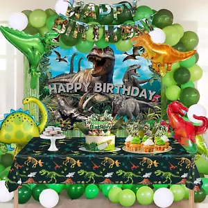 Dinosaur Birthday Party Decorations for Boys - Dinosaur Themed Party Supplies fo - Picture 1 of 12