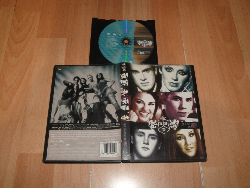 ¿QUE HAY DETRAS DE RBD? RBD MUSIC FROM EMI - 90 MIN. EN DVD USADO EN BUEN ESTADO - Imagen 1 de 1