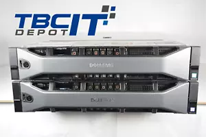 LOT of 2 - DELL PowerEdge R730 2xE5-2680v4 2.40GHz 28C 256GB H730 8x1TB SAS H730 - Picture 1 of 3