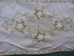 broderies vintage napperon draps - Picture 1 of 4