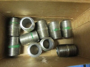 STAINLESS STEEL FITTINGS - MERIT BRASS #6508-001 - NEW - QTY. 10 PCS. - Picture 1 of 2