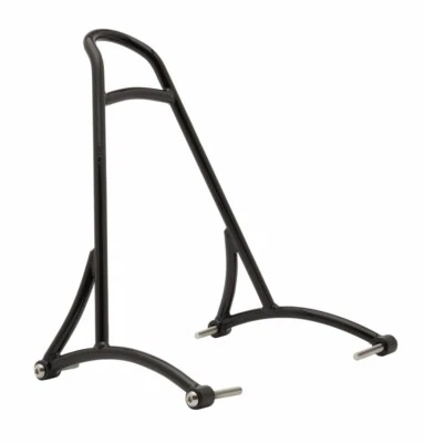 New Burly Brand Short Sissy Bar for Harley Davidson HD Sportster XL 04-22 Black - Image 1 of 2