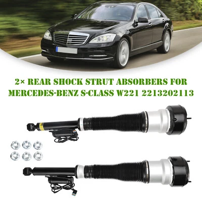2× Rear Shock Strut Absorbers for Mercedes-Benz S-Class W221 2213202113 ZA - Image 1 of 4
