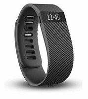 Small Fitbit Charge Wireless Activity Tracker - Black