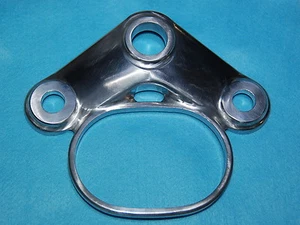 Honda CYB72/77 Alloy Top Yoke will also fit CB72 CB77 Include integral Bracket - Picture 1 of 3
