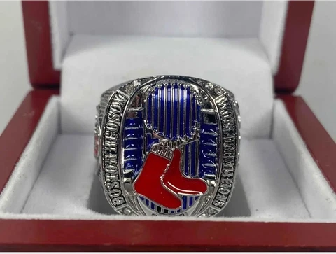 2013 Boston Red Sox DAVID ORTIZ World Series Championship Ring & Display Box Cover
