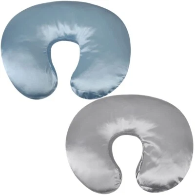 Funda de almohada de lactancia transpirable para bebé mamá lactancia almohada funda satinada Foto 1 de 4