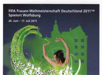 PANINI FUßBALL FRAUEN WM 2011 DEUTSCHLAND Panini Sticker Women's World Cup 2011 No. 24 Wolfsburg 1 Puzzle Image Above NEW PRODUCT