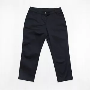 Tommy Bahama algodón negro capris talla 6 - Imagen 1 de 6