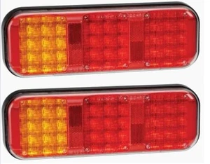 2 x 94202 Narva 9-33 Volt LED Rear Twin Stop/Tail and Direction Indicator Lamp - Picture 1 of 2