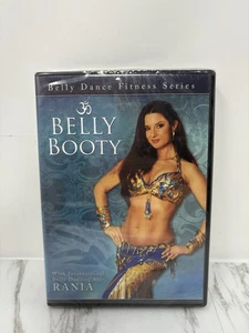 BRAND NEW SEALED BELLY BOOTY DVD RANIA BELLY DANCE FITNESS SERIES + FREE SHIP - Picture 1 of 2