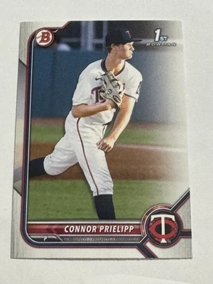 2022 Bowman Draft #BD-8 Connor Prielipp - Image 1 of 2