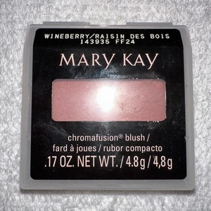 MARY KAY CHROMAFUSION BLUSH~WINEBERRY~ .17 OZ. 143935 NIB - Picture 1 of 3