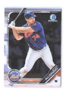 2019 Bowman Peter Pete Alonso Chrome Prospects BCP-127 Pre-RC Rookie Mets - Bild 1 von 2