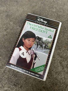 RARE Disney's The Girl Who Spelled Freedom VHS 1986 Magical World Of Disney - Imagen 1 de 2