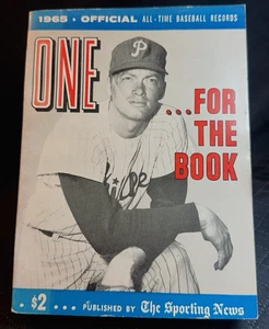 1965 THE SPORTING NEWS OFFICIAL RECORD BOOK - Picture 1 of 1