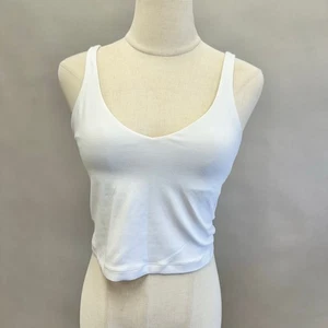 Camiseta sin mangas Lululemon Align en blanco talla 8 sujetador incorporado - Imagen 1 de 14