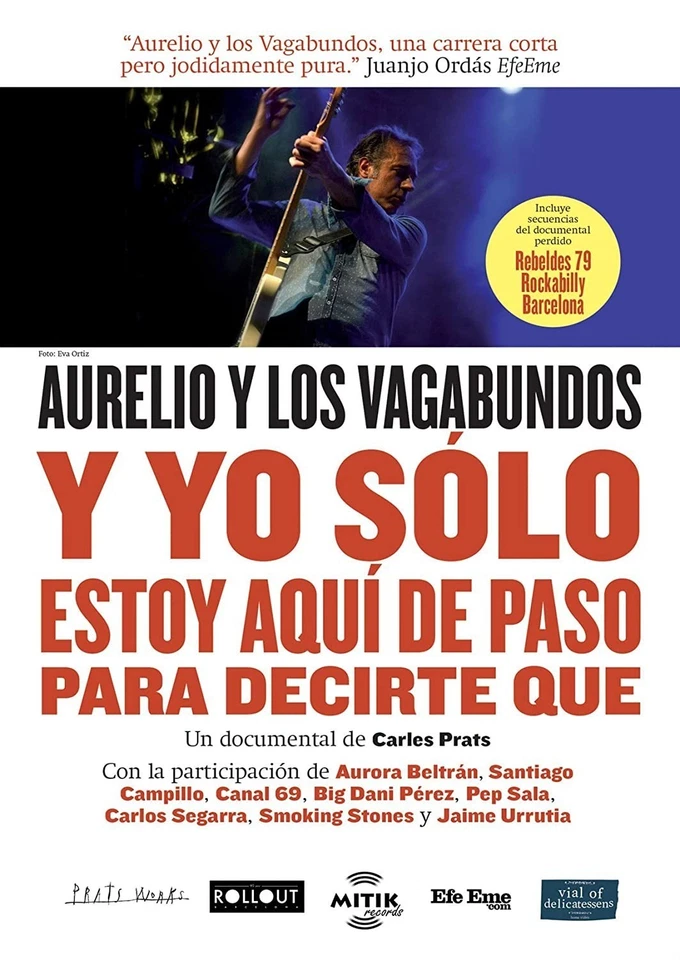 Y yo sólo estoy aquí de paso para decirte que [DVD] 2017 Documental sobre música - Imagen 1 de 1