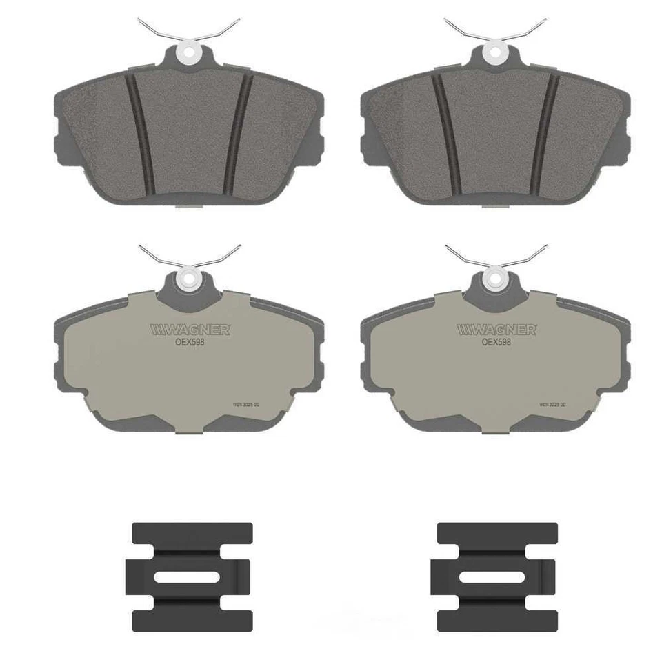 Juego de pastillas de freno de disco Wagner OEX598 Foto 1 de 1