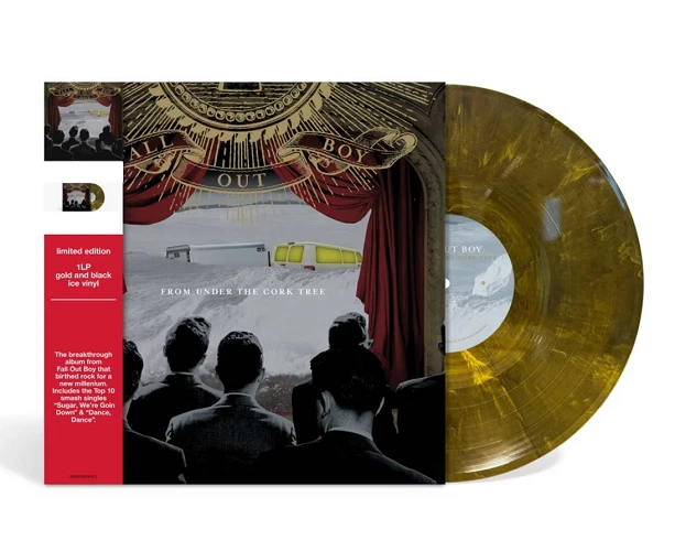 Fall Out Boy - From under the Cork Tree, Vinyl Record, LP, Gold/Black - Image 1 of 1