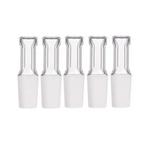 5 Pcs Glass Stopper Ground Join 24/29 Borosilicate Bottle Plug Lab Glassware - Picture 1 of 1