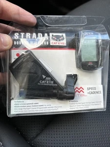 Cateye Cycling Computer Strada CC-RD400DW Double Wireless Digital Speed Cadence - Picture 1 of 4